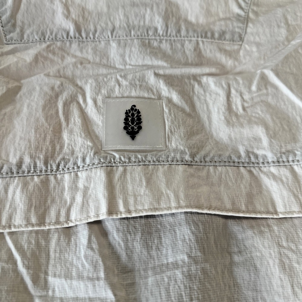 Free People Movement Size M/L Peace Out Backpack Parachute Jacket Ivory Combo - Picture 14 of 15